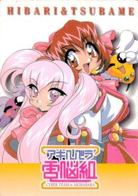 カード アキハバラ電脳組 ひばり＆つばめ 非売品 PROMOTION ことぶきつかさ
