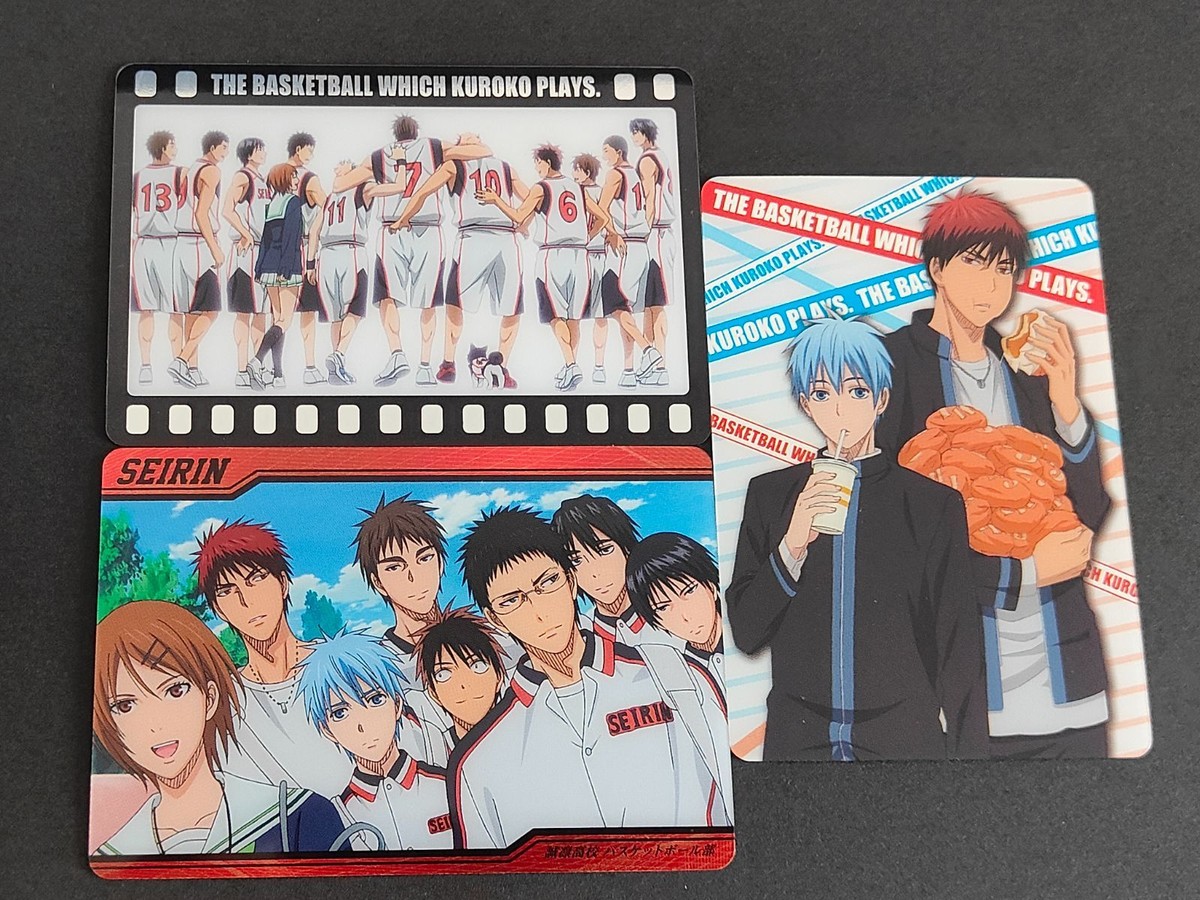 誠凛高校(SEIRIN) EX スターティング コレクション 黒子のバスケ カード メタルカード ウエハース カードガム 黒子テツヤ 火神大我 日向順平 伊月俊 木吉鉄平 小金井慎 水戸部凛之助 相田リコ