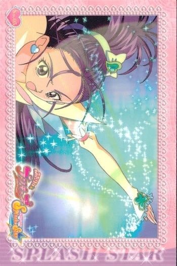 カード プリキュア スプラッシュスター キュアイーグレット 技発動シーンカード No 5 キュアキュアパズルクイズ ensky エンスキー