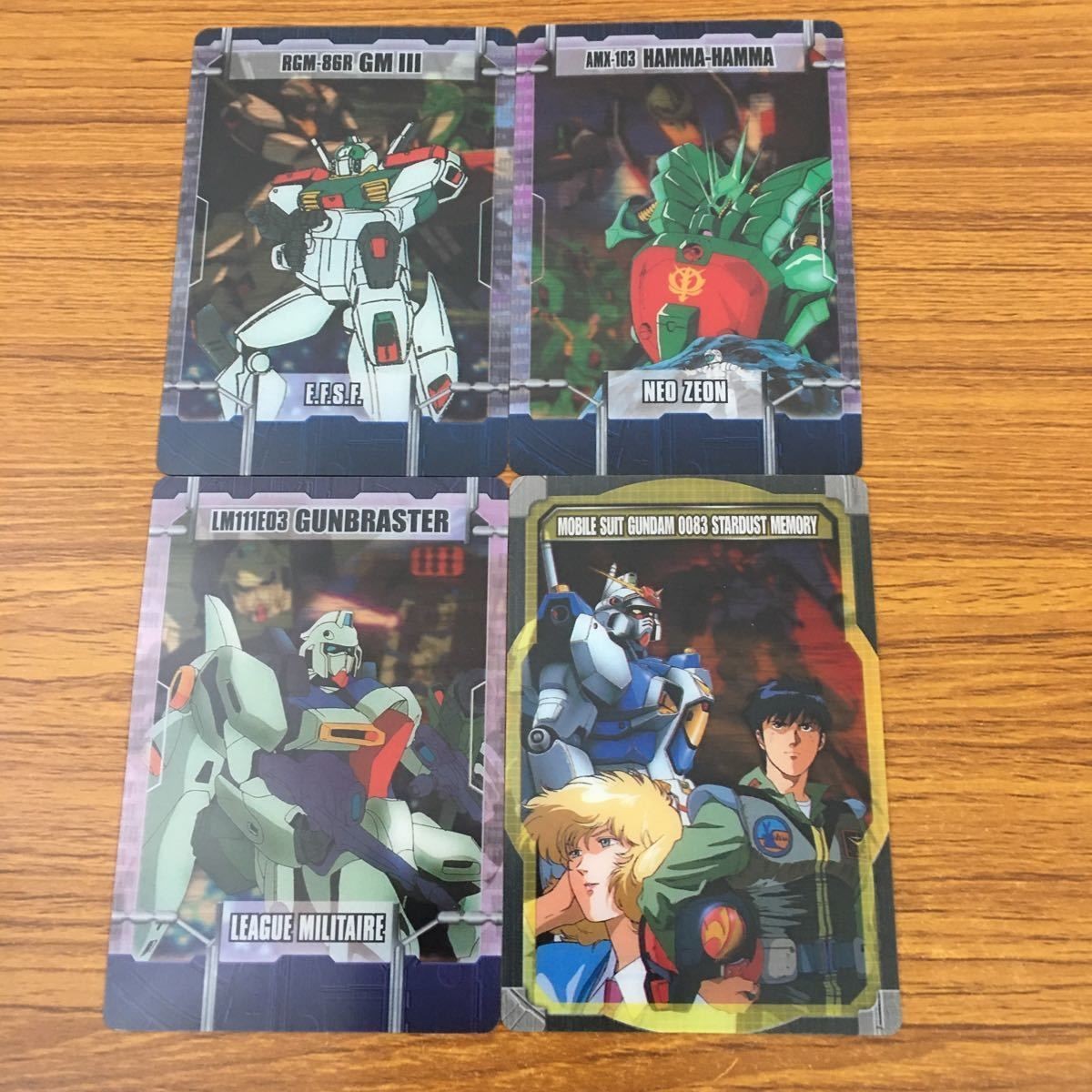 クリア カード トレカ まとめ ガンダム ハンマ ハンマ ジム ガンブラスター 6
