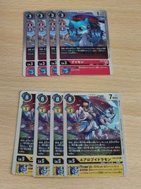 Digimon Card Game Lot Aero Voidramon Agumon EX3-033