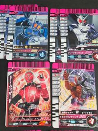 仮面ライダー ガンバライド レアカード まとめ 電王 W ウィザード オーズ メテオ フォーゼ 丸大食品 MacDonald コロコロ PR プロモ サムネイル 3