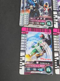 仮面ライダー ガンバライド レアカード まとめ 電王 W ウィザード オーズ メテオ フォーゼ 丸大食品 MacDonald コロコロ PR プロモ サムネイル 7