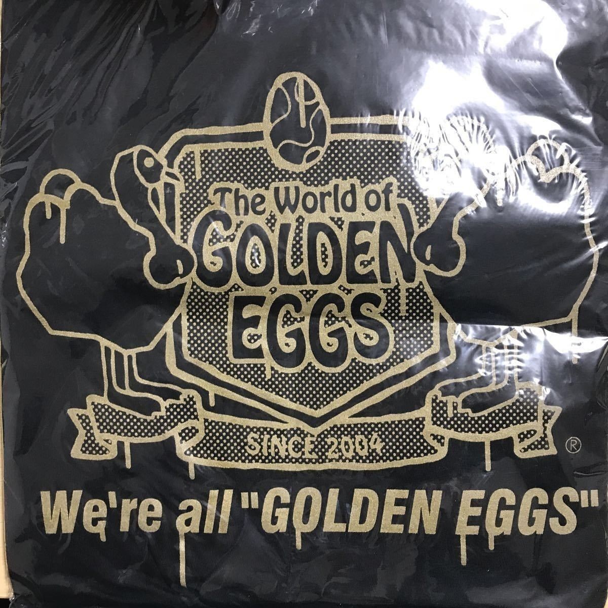 送料無料 レア The world of GOLDEN EGGS Tシャツ 半袖 特典 Mサイズ 1904 t2-1