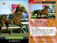 競馬 カード ホースレーシング まとめ トキオエクセレント シルクジャスティス テイエムオオアラシ エアグルーヴ ダンスパートナー カネツクロス ローゼンカバリー オースミタイクーン インターユニーク バンダイ サムネイル 9