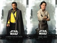 カード まとめ スターウォーズ Star Wars 7 LANDO CALRISSIAN ランド・カルリジアン 6 ROSE TICO ローズ・ティコ Topps トップス サムネイル 1