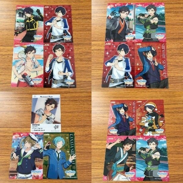 あんさんぶるスターズ あんスタ カード クリアカード まとめ 仙石 南雲 忍 鉄虎 深海 奏汰 9 10 高峯 30 翠