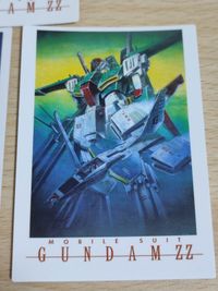 機動戦士ZZガンダム ダブルゼータ トレーディングカード カードダスマスターズ 初版 全員集合 セイラ クワトロ アムロ ブライト ハマーン フォウ カミーユ リィナ プル ジュドー サムネイル 4