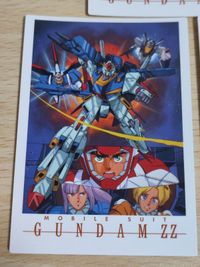 機動戦士ZZガンダム ダブルゼータ トレーディングカード カードダスマスターズ 初版 全員集合 セイラ クワトロ アムロ ブライト ハマーン フォウ カミーユ リィナ プル ジュドー サムネイル 3
