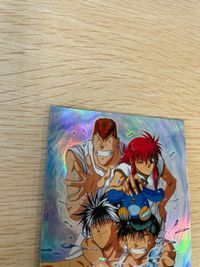 幽遊白書 パーフェクトコレクション カード SP キラ 7 飛影 ＆ 蔵馬 ＆ 桑原 ＆ 浦飯 幽助 パーフェクト 初版 ムービック スペシャル MOVIC サムネイル 3