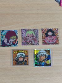 ドフラミンゴ SGR トラファルガー・ロー SR コラソン GR ルフィ モモの助 ワンピース ウエハース にふぉるめーしょん シール