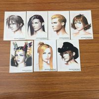 Final Fantasy FF Card Lot Squall Selphie Laguna Kiros Edea
