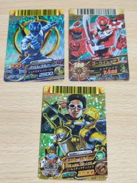 Dice Oh Card Abaranger Gokaiger Super Sentai