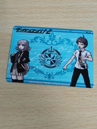 ダンガンロンパ1・2 Reload メッセージ カード No.9：七海千秋＆日向創 サムネイル 2