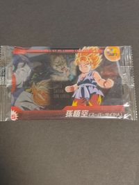 ドラゴンボール 森永 未開封 ウエハース ウエファー カード クリアカード 387 孫悟空