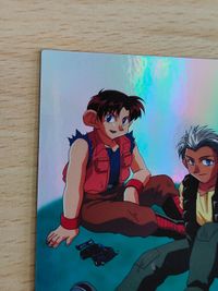 ミニ四駆 爆走兄弟レッツ＆ゴー!! WGP パーフェクトコレクション 初版 カード ホログラム レア シュミット エーリッヒ アイゼン サムネイル 3