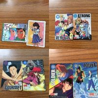 バンダイ バンプレカード 幽遊白書 まとめ 雪村 魔界統一 蔵馬 棗 子 トーナメントメンバー 巻原 凍矢 浦飯 魔界の別れ サムネイル 1