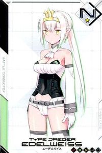 カード 武装神姫 バトルコンダクター エーデルワイス N カードコネクト BATTLE CONDUCTOR バトコン ※Noは画像消去してます