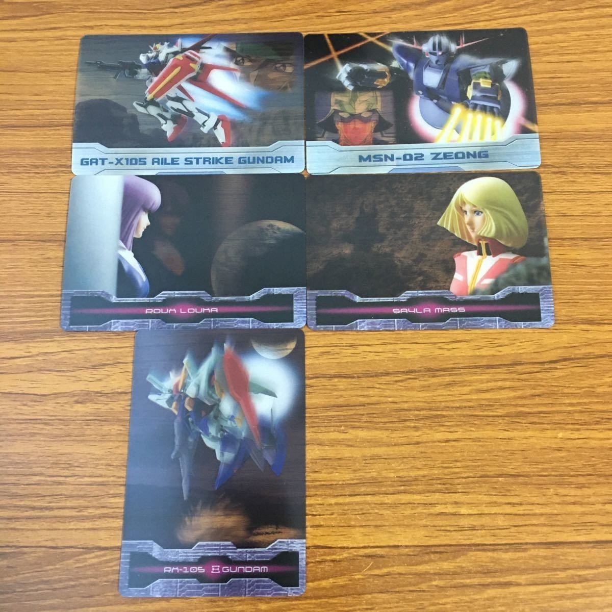 クリア カード トレカ まとめ ガンダム エールストライク テイク オフ ジオング 28