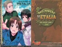 カード ヘタリア まとめ 非売品 特典 ボックス 枢軸 連合 プレミアム 3種 キラ キャラクターカード Axis Powers フロンティアワークス Frontier Works サムネイル 3