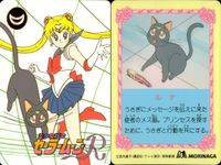 セーラームーン カード 森永 まとめ セーラー戦士 素顔の四人 ルナ 月野 うさぎ モリナガ morinaga サムネイル 3