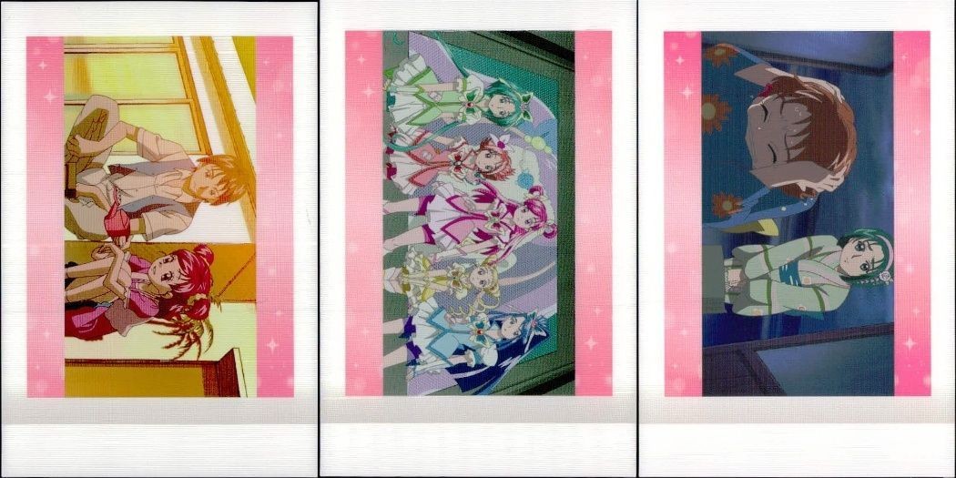 カード プリキュア まとめ ぱしゃこれ 春日野うらら 水無月かれん 変身前制服シーンカード 23 24 25 ムービック MOVIC