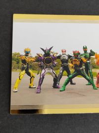 激レア 仮面ライダー オーズ スペシャルカード SPECIAL 将軍と21のコアメダル オーズのコンボ勢ぞろい サムネイル 2