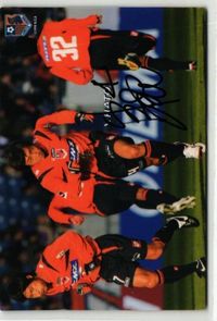 Yasuhiro Hato Signed Soccer Card Urawa Reds