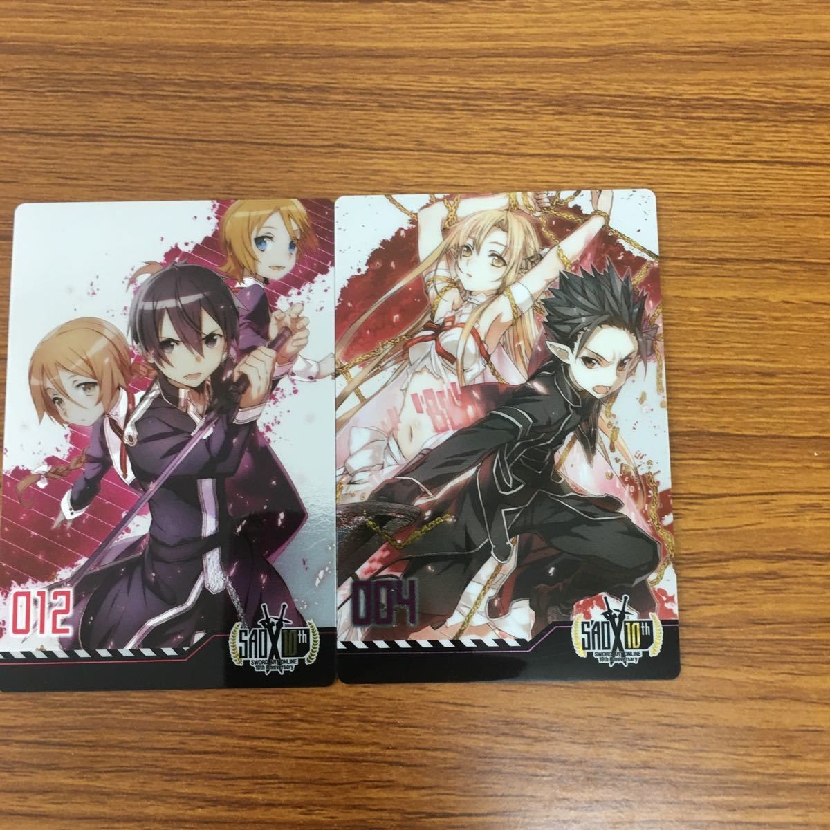 ソード アート オンライン ウエハース カード まとめ キリト アスナ 35
