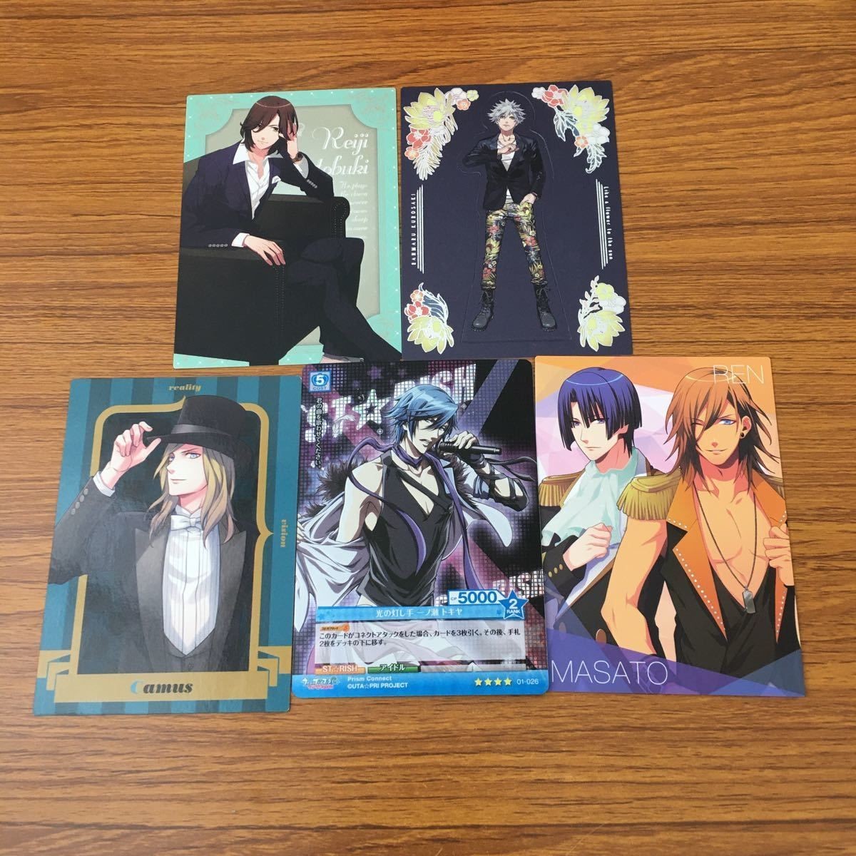 カード トレカ まとめ うたのプリンスさま うたプリ 寿 嶺二 聖川 真斗 神宮寺 レン カミュ 黒崎 蘭丸 一ノ瀬 トキヤ 6
