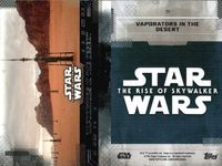 カード まとめ スターウォーズ Star Wars 95 RESISTANCE SANCTUARY レジスタンスの聖域 79 VAPORATORS IN THE DESERT 砂漠の蒸発装置 Topps トップス サムネイル 3
