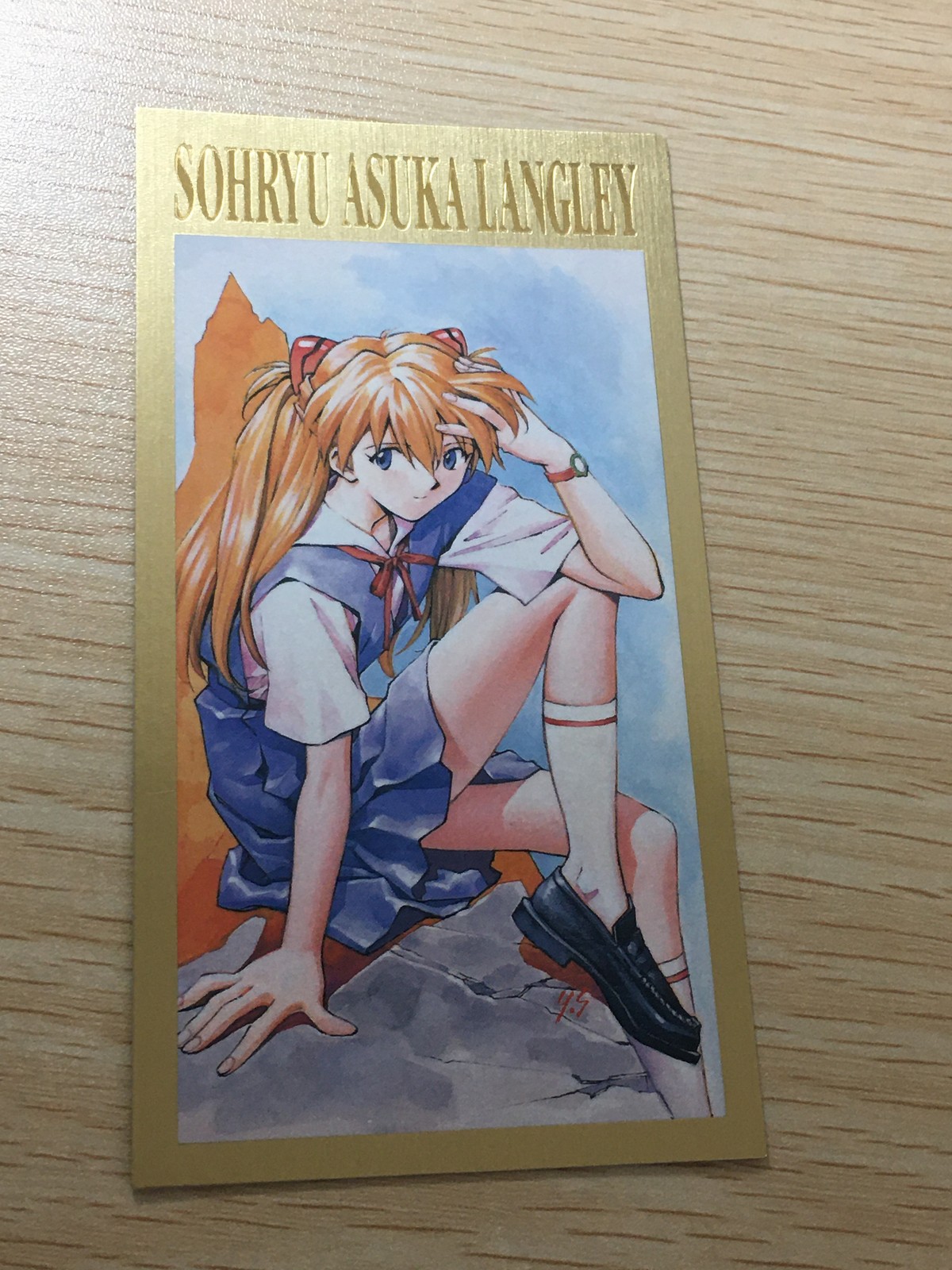 新世紀エヴァンゲリオン カード 惣流 アスカ ラングレー トレカ SP 3 SP バンダイ カードダス マスターズワイド