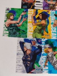 ジョジョの奇妙な冒険 空条徐倫 カード クリアカード ストーンオーシャン エルメェス エンポリ ウエハース エンリコ・プッチ ウェザーリポート サムネイル 4