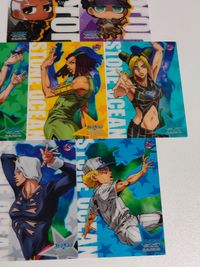 ジョジョの奇妙な冒険 空条徐倫 カード クリアカード ストーンオーシャン エルメェス エンポリ ウエハース エンリコ・プッチ ウェザーリポート サムネイル 3