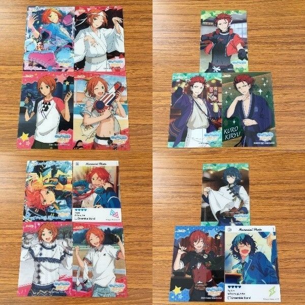 あんさんぶるスターズ あんスタ カード クリアカード まとめ 葵 鬼龍 逆巻 ひなた 紅郎 ゆうた 夏目 SP 14 青葉