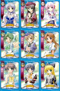august オーガスト 麻雀 カード まとめ 夜明け前より瑠璃色な フィーナ カレン エステル さやか 菜月 麻衣 ミア リース 翠 サムネイル 1