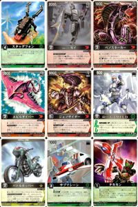 Rangers Strike Card Lot 9 Cards Japanese Anime