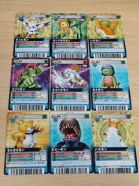 デジタルモンスター カードゲームα バトルターミナル 旧デジモンカード パタモン DM-044 DM-011 テイルモン DM-023 他 まとめ サムネイル 1
