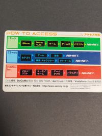 カード AW-NET ATOMISWAVE 広告カード Sammy サミー ギルティギア ブリジット サムネイル 2