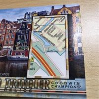 World Traveler Map Relics Amsterdam Upper Deck Card サムネイル 3