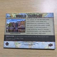 World Traveler Map Relics Amsterdam Upper Deck Card サムネイル 5