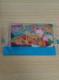 Hatsune Miku DECO*27 Wafer Chocolate Card Japanese