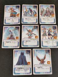 ラングリッサー TCG カード カードゲーム まとめ 傭兵 ドラグーン ヘビーランサー エルフ スカイアーチャー