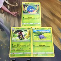 ポケモンカード 旧裏面 英語 海外版 3枚 モンジャラ レディアン ナゾノクサ 22