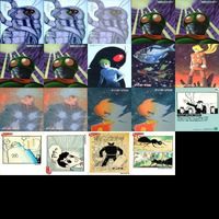 カード まとめ ペルシャ ガオガイガー スプリガン デビルマン 他 石ノ森章太郎 ちばてつや 横山光輝 コレクション 限定 ya997 sn4 2411 サムネイル 10