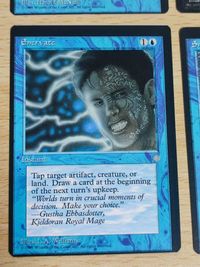 アイスエイジ enevate snowfall foul familiar errant minion mtg まとめ エラーカード 英語版 枠ズレ サムネイル 2