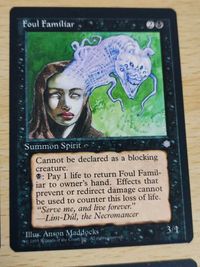 アイスエイジ enevate snowfall foul familiar errant minion mtg まとめ エラーカード 英語版 枠ズレ サムネイル 5