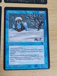 アイスエイジ enevate snowfall foul familiar errant minion mtg まとめ エラーカード 英語版 枠ズレ サムネイル 3