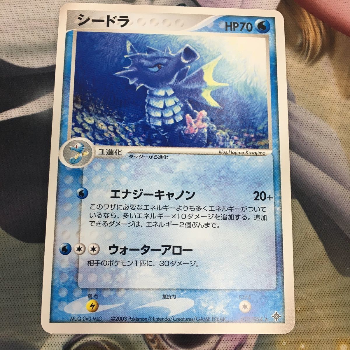 ポケモンカード 新裏面 1枚 シードラ 012/054 70