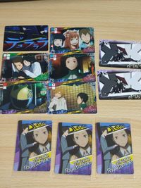 Durarara Tatsutsumine Teiito Card Sealed Wafers Lot